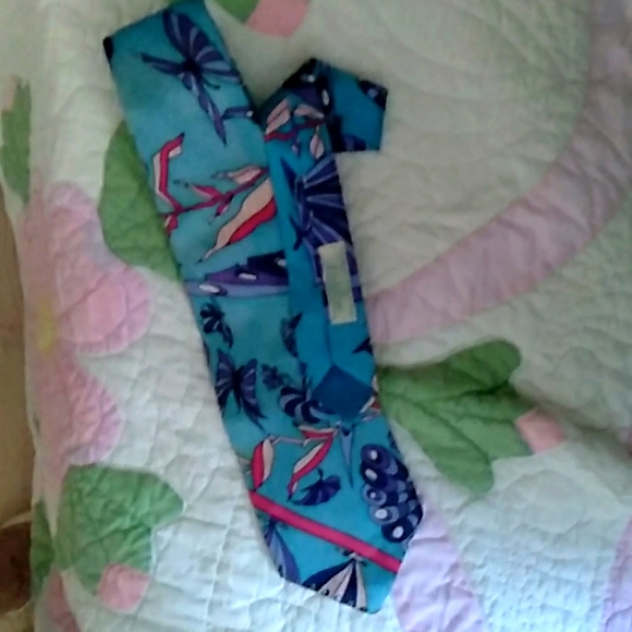 Authentic Iconic '60's Emilio Pucci Graphic Tie w. Ori. Label - Picture 2 of 3